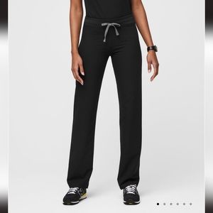 Black Small/petite Livingston Figs Scrub pants